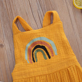 Sleeveless Rainbow Jumpsuits - Happy Coo